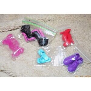 Lot of fashion doll shoes